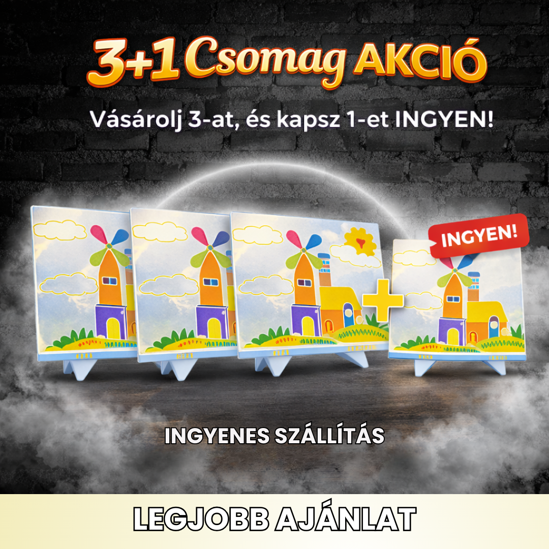 3+1 darab Világítós Rajztábla