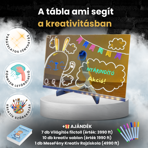 Világító Rajztábla
